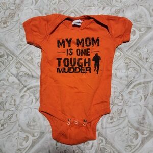 MY MOM IS ONE TOUGH MUDDER  BABY ONSIE
